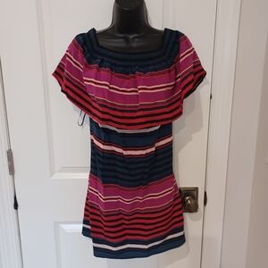 Silk Striped Joie dress, XS